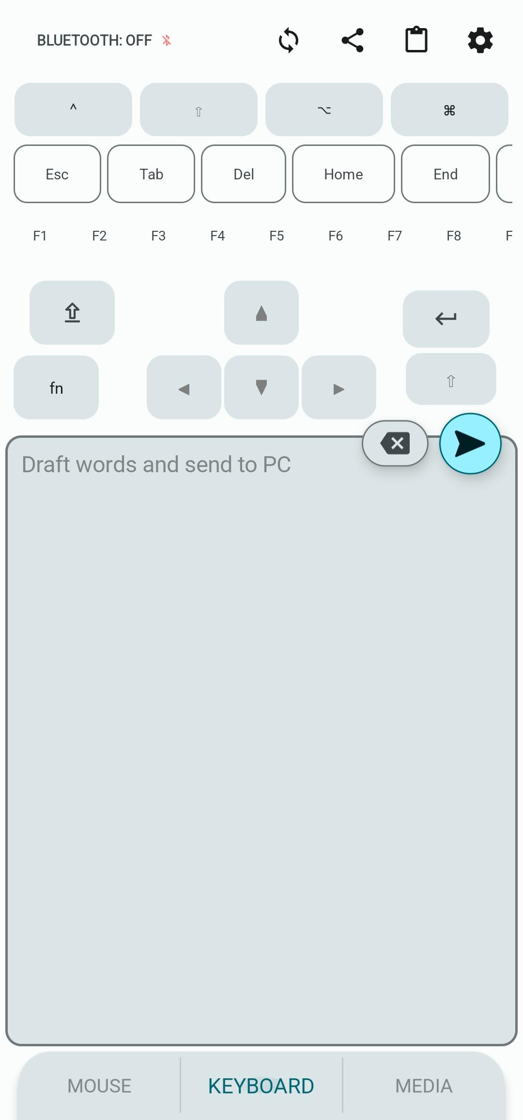 BlueKeys portrait keyboard customization